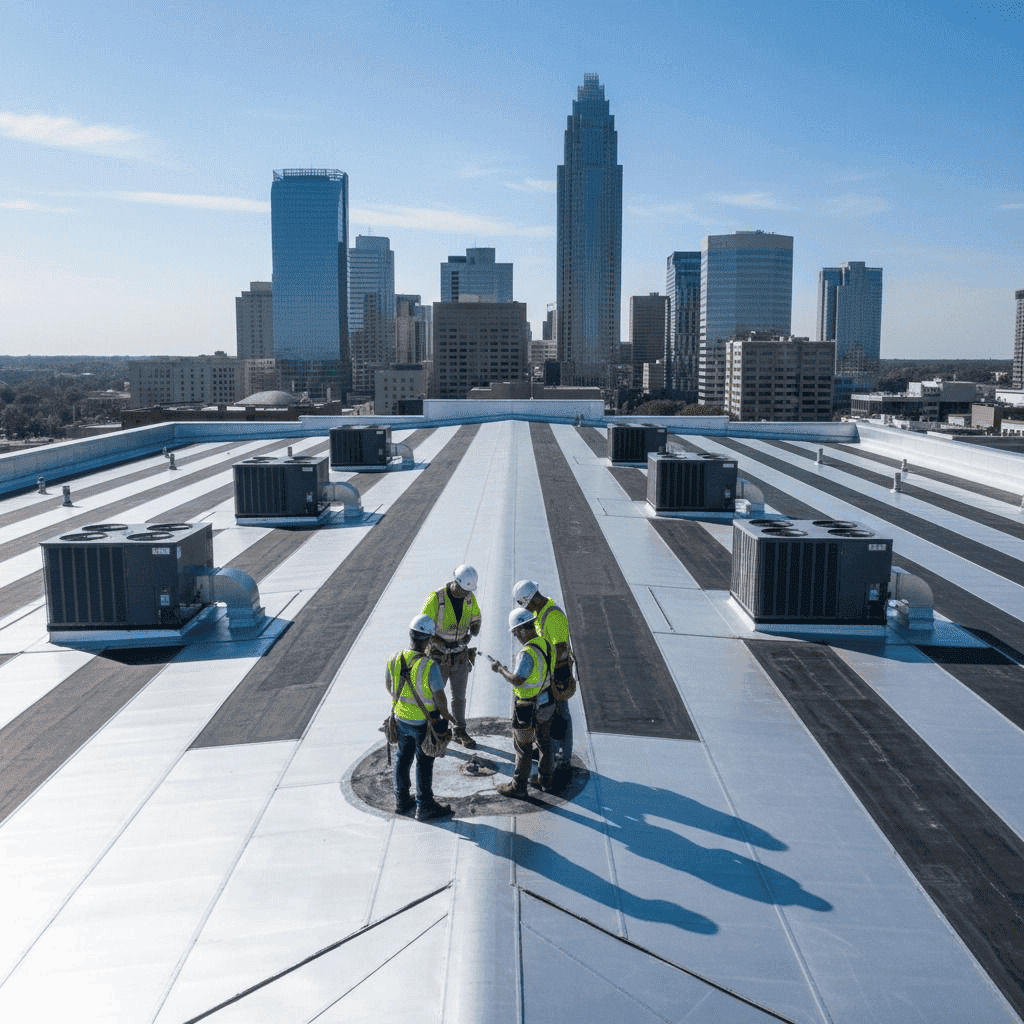 Business Complex Roofing