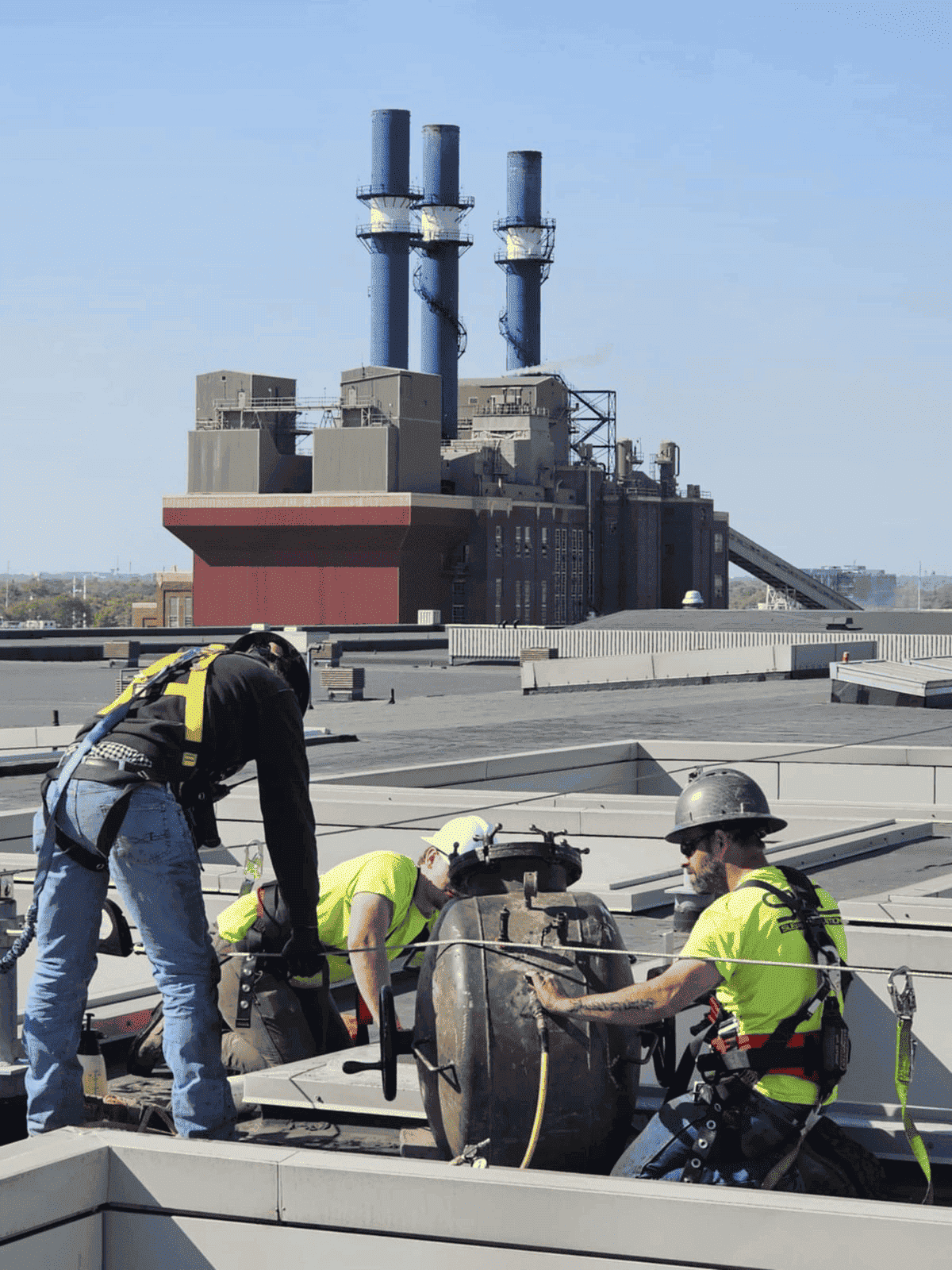 Factory Roof Maintenance
