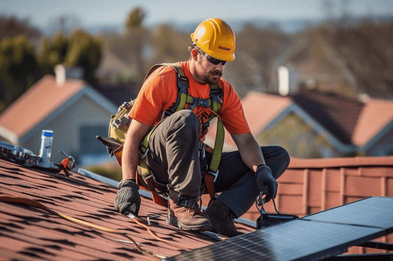 Home Roof Installation