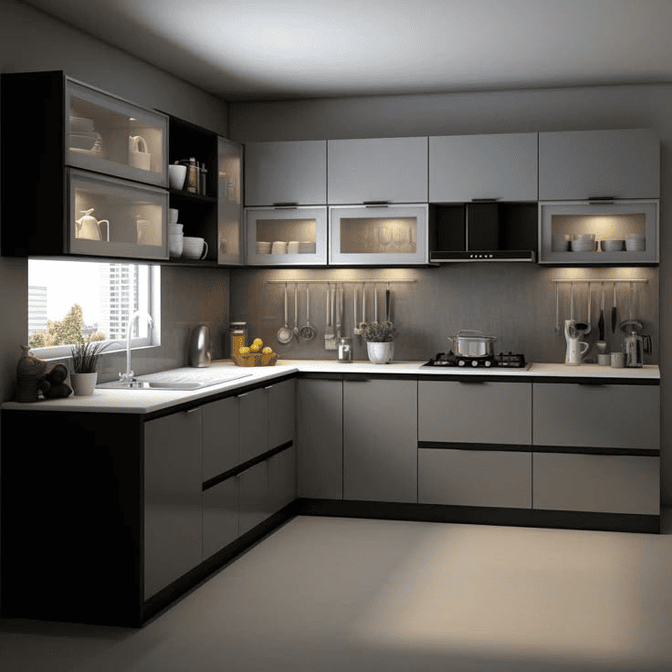 L-Shaped Kitchen